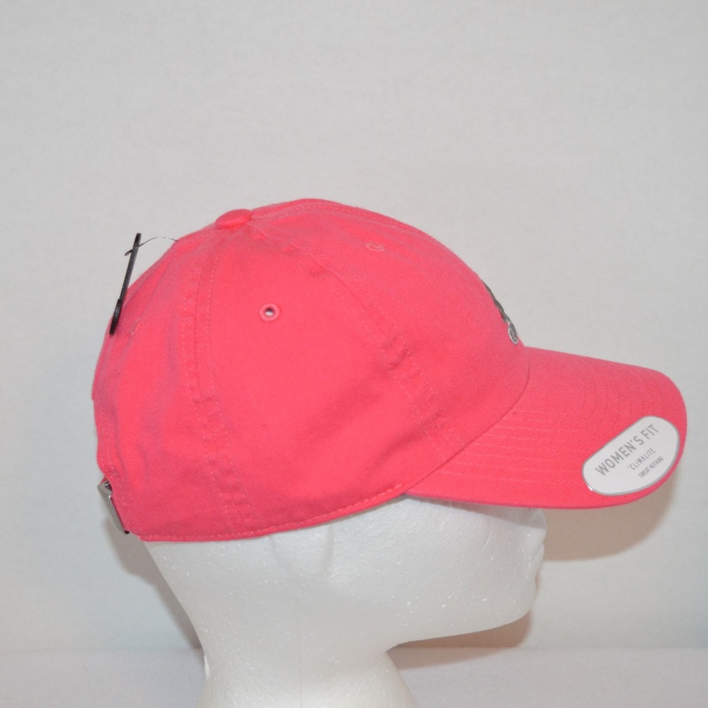 New Adidas Pink Workout Baseball Hat Cap OSFA - Picture 6 of 8